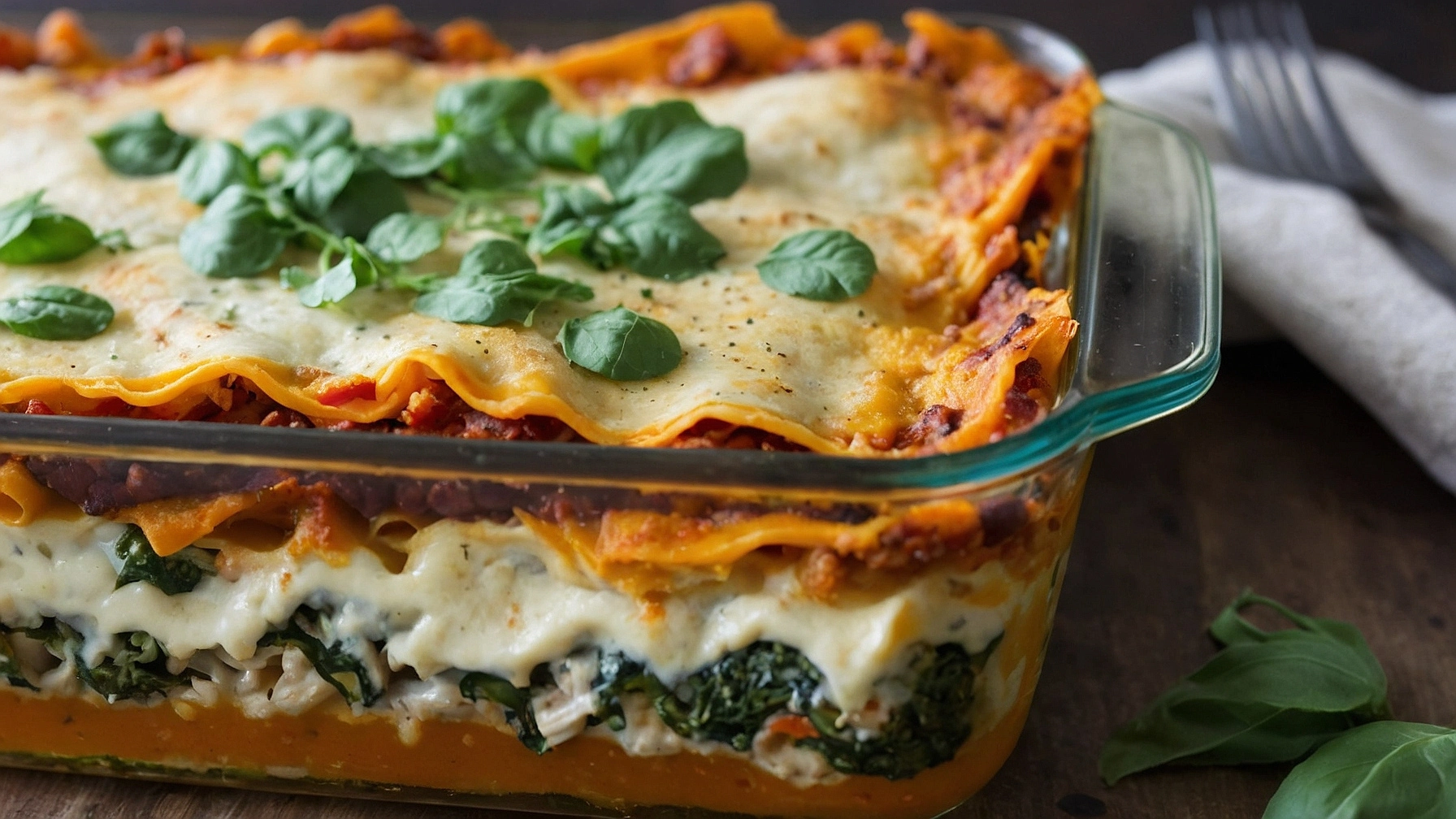 Butternut Squash Lasagna Without Pasta: Healthy, Low-Carb Recipe