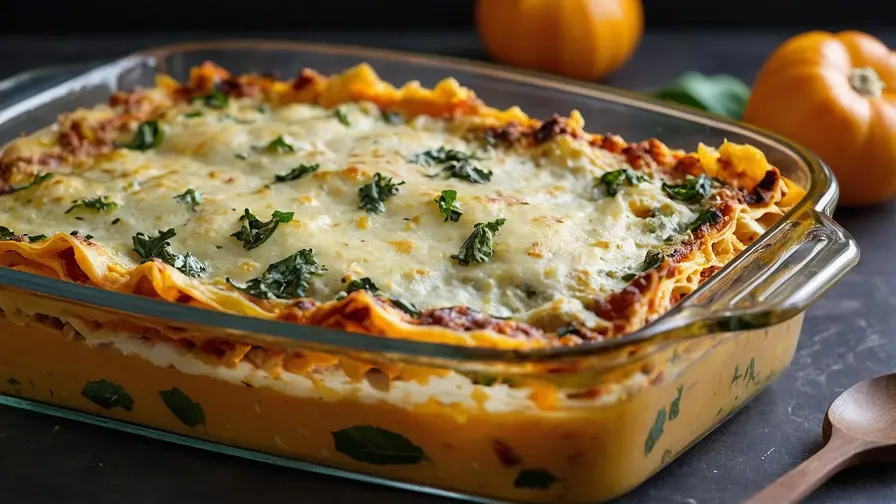 Butternut Squash Lasagna No Pasta: Healthy & Low-Carb