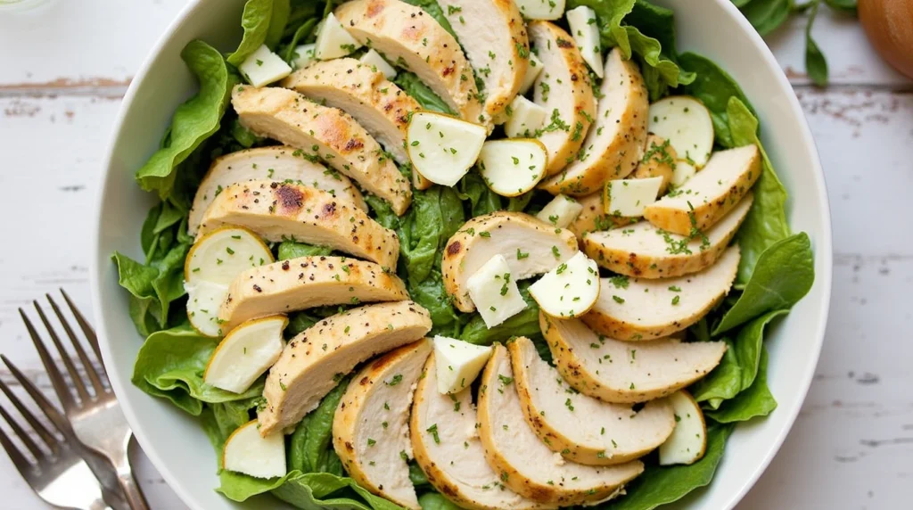 A light but filling option, this Chicken Caesar Salad is easy to make and full of flavor.