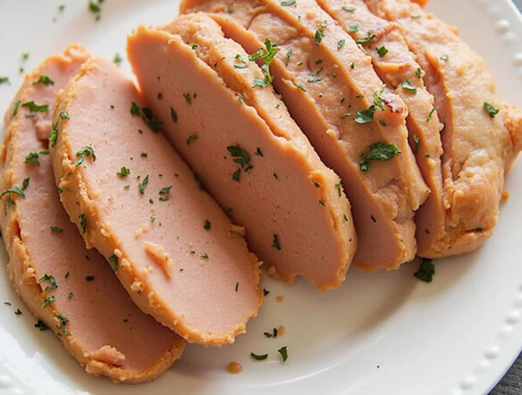 Homemade smoked turkey lunch meat