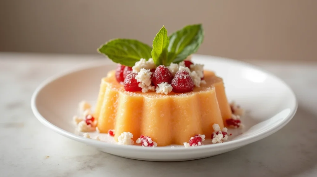 Peach gum dessert served in a bowl, featuring lotus seeds and goji berries.