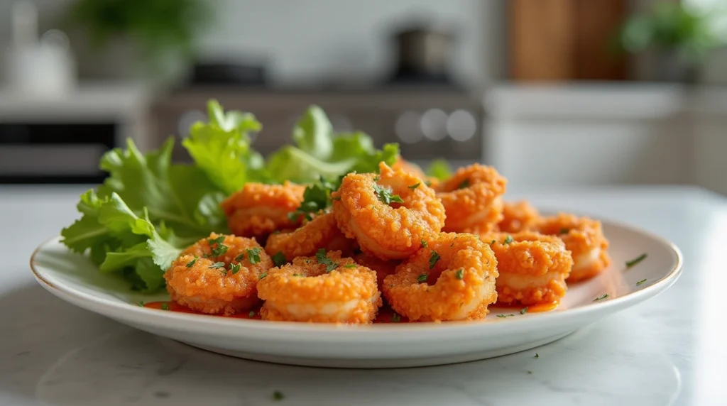 A Creamy, Spicy Delight That'll Elevate Any Dish 4 bang bang sauce in a glass bowl on a kitchen countertop.