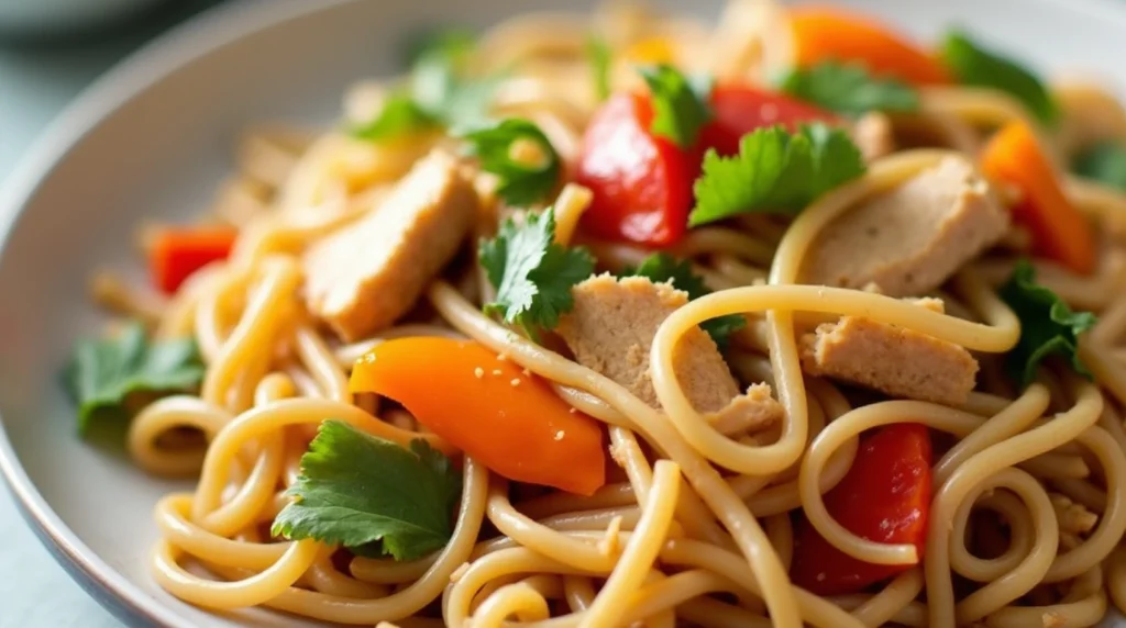 Easy Chicken Noodle Stir Fry Recipe: A Quick and Flavorful Dish