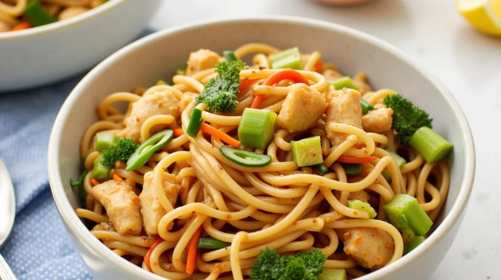 Easy Chicken Noodle Stir Fry Recipe: A Quick and Flavorful Dish