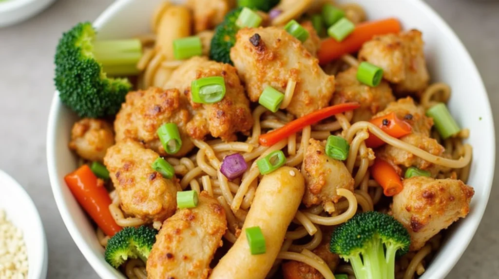 Easy Chicken Noodle Stir Fry Recipe: A Quick and Flavorful Dish